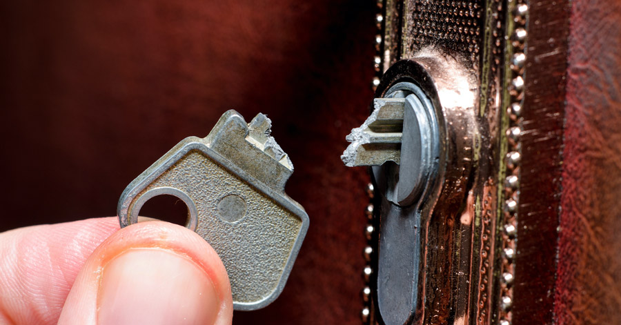 Broken Key inside the Lock - Locksmith in Abu Dhabi